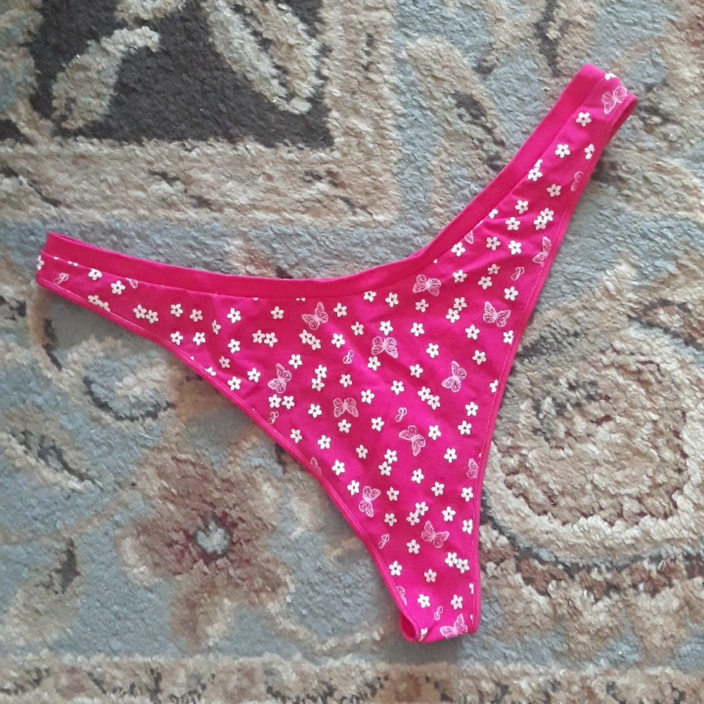 Pink VS thong